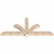 Ekena Millwork Redmond Smooth Timber Gable Bracket, Douglas Fir, 84"W x 38"H x 3 1/2"D x 5 1/2"F, 11/12 Pitch GBW084X38X0406RED00SDF - alternate 2